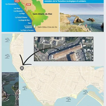 Апартаменты T2 4 Personnes Rdc 50m Et Corniche