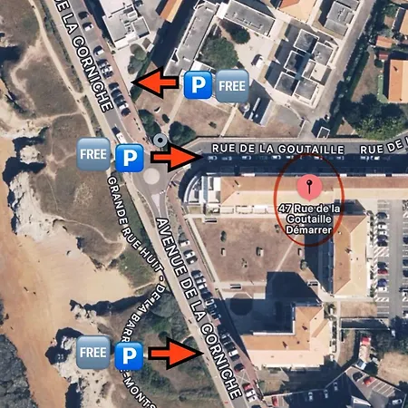 T2 4 Personnes Rdc 50m Et Corniche Апартаменты *