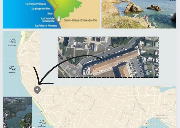 Apartament T2 4 Personnes Rdc 50m Et Corniche