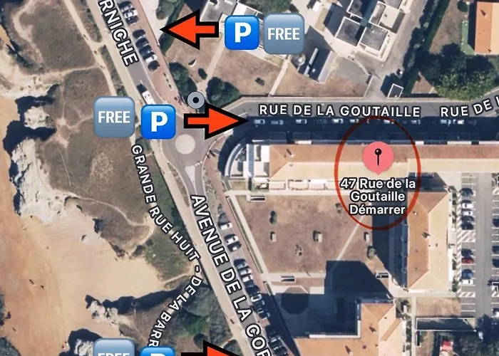 T2 4 Personnes Rdc 50m Et Corniche Apartament *