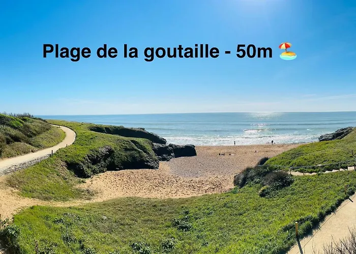 Apartament T2 4 Personnes Rdc 50m Et Corniche *