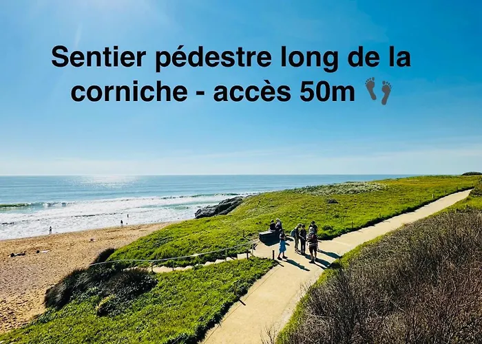 Apartament T2 4 Personnes Rdc 50m Et Corniche Saint-Hilaire-de-Riez